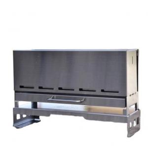 China Metal Type Stainless Steel BBQ Half-Unit Incendiary Table for Camping and Picnic supplier