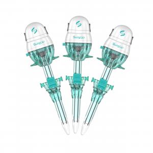 Olive Shape Hasson Trocar and Cannula with Blunt Tip EO Sterilized CE ISO13485