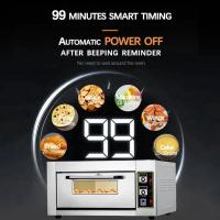 China Precise Baking Control Smart Control Independent Burner Gas Baking Commercial Stove And Oven on sale