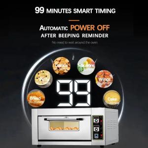 Precise Baking Control Smart Control Independent Burner Gas Baking Commercial Stove And Oven