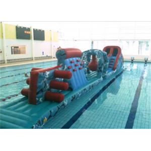 China Exciting Inflatable Obstacle Course Floating Inflatable Water Obstacle Course For Games supplier