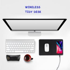 MOUSE PAD WIRELESS CHARGER Blank custom mouse pad fast charging Qi standard wireless charger for iPhone x iPhone 8