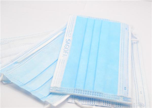 Pp Non Woven Fabric Mask 3 Ply Customized Size Laboratory Food Industry