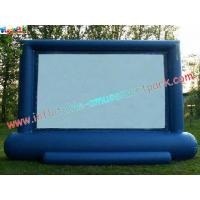 China Professional Projection Inflatable Movie Home Theater Screens , Backyard Cinema on sale