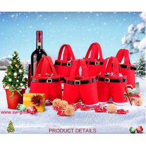 China Hot Gifts Christmas Gift Ideas Christmas red Christmas Bags Wedding Candy Bags 2015 New supplier