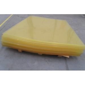 China Elastic Industrial Polyurethane Rubber Sheet , Abrasion Resistant PU Wear Plate supplier