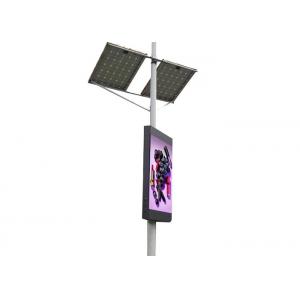 P6 SMD2727 Street Lamp Post LED Display Screen For Advertising