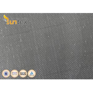 Stress Relief Vibration Black Neoprene Coated Fiberglass Fabric For Expansion Joint