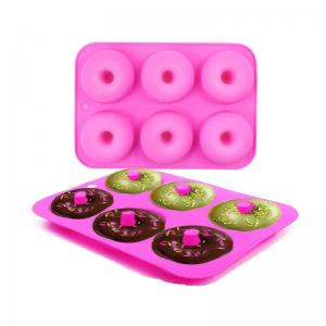 Harmless Oilproof Silicone Cooking Molds , Microwaveable Silicone Cake Tray