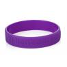 Logo Embossed Letter Low Relief Church Custom Silicone Rubber Wristbands
