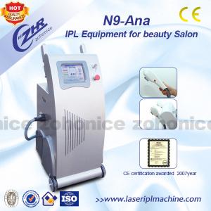 China Multifunctional IPL Hair Removal Machines For Wrinkle / Age Pigment Removal supplier