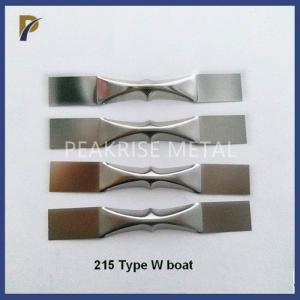 Custom Stamping Tungsten Boat Special Shaped Tungsten Boats For Vacuum Coating Evaporation Industry