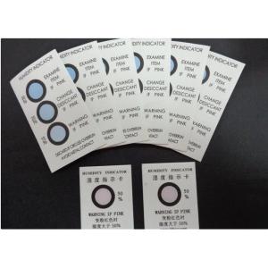 China Reversible 3 Dots Humidity Indicating Cards Blotting Paper Ingredient For Bulk Packaging supplier