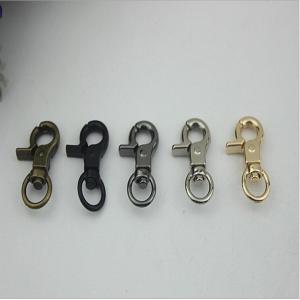 China Most popular zinc alloy all kinds of color metal trigger small 10 mm round snap hook supplier