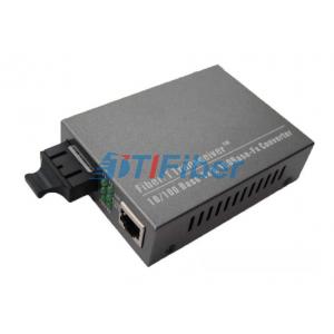 China 10/100M 1310nm Dual Fiber Fast Ethernet Optical Fiber Media Converter Cat 5 UTP supplier