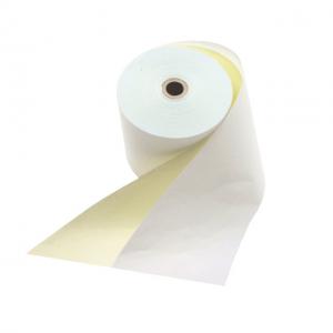 China White Yellow 2 Ply Carbonless Paper Rolls Bio - Degradable Grade A Level supplier