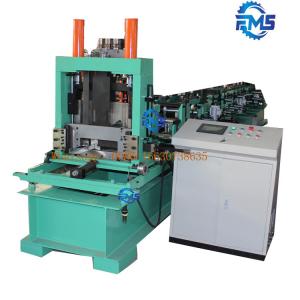 Fly Saw Cutting Automatic CZ Purlin Forming Machine PLC