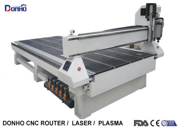 MDF Cutting 3 Axis CNC Router Engraver With Square Spindle Vacuum Table