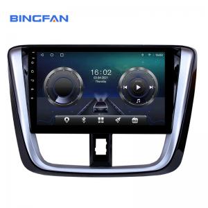 10" split screen 4G Octa Core Stereo GPS Navigation Android 10 car rear view monitor for 2014-2017 TOYOTA VIOS Yaris