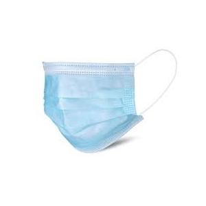 No Irritation Disposable Mouth Mask Melt Blown Fabric With Elastic Ear Tie