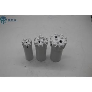 White Colour 64mm T38 Thread Button Drill Bit Bench And Production Drilling