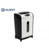 Cross Cut Plastic Card Shredder Machine , 15 Sheet Home Office Paper Shredder