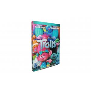 China Free DHL Shipping@New Release HOT Cartoon DVD Movies Trolls Disney Kids Movies Wholesale,Brand New factory sealed! supplier