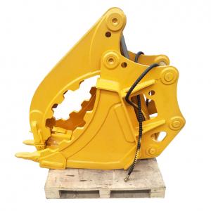 China Hydraulic Thumb 25 Ton Excavator Grapple Bucket For Material Handling supplier