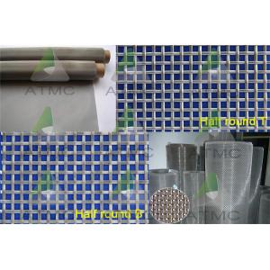Metallic Stainless Steel Wire Mesh Stainless Wire Mesh Screen For Twilled Weave