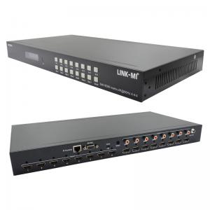 8x8 4K HDMI Modular Matrix Switcher With SPDIF Out IP Web GUI Control For 8 UHD Displays