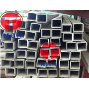 China ASTM A554 316 304 Square Steel Tubing / Durable Astm Stainless Steel Pipe supplier