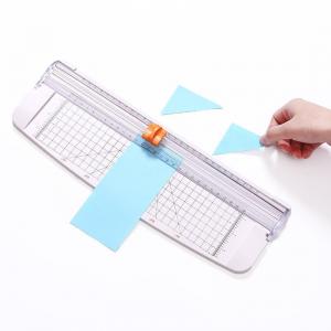 China ZEQUAN Era Plastic Manual A4 Paper Cutter 375*130*35MM White for Customer Requirements supplier