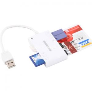 China Smart Card Reader All In One Card Reader (62in1: SD(7in1) + MS(3in1) + MMC Micro) - (ZW-12015) supplier