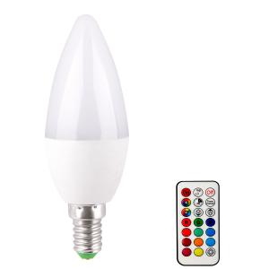 China 3W Energy Efficient Dimmable Candle LED Light Bulbs For Home Lighting supplier