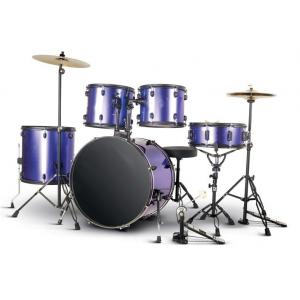 China Beginner Practise PVC series 5 drum set/drum kit OEM various color-A525P-901 supplier