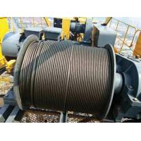 Electric Power Source Wire Rope Winch 50Hz Frequency Portable Mounting Type
