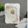 China Rose Flowers Polyresin Standing 6inch Picture Photo Frame wholesale