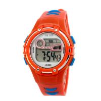 Childrens Fashion Orange Kids Digital Watches Athletic Watches
