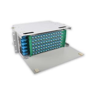 China Indoor ODF Optical Distribution Frame19 Rack Mounted 12 24 48 96 144 Core supplier