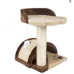 China Climbing Cat Scratching Tree Stable Square - Shaped Base Room Corner Placement supplier