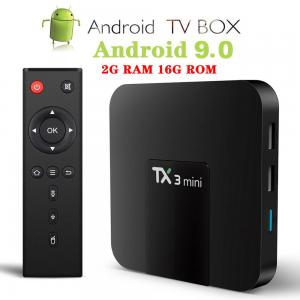 China 4K 905w Android 9 Smart Tv Box H.265 Media Player Set Top Box 3D Video supplier