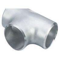 China Duplex Steel UNS S31803 ASME B16.9 48 Std Stainless Steel Pipe Reducer Tee on sale