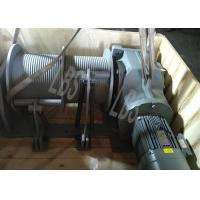 China 10T Double Grooved Drum 100m Electric Winch Machine on sale