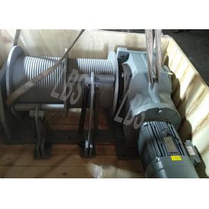 10T Double Grooved Drum 100m Electric Winch Machine