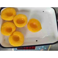 China Canned Yellow Fruits Peaches 400g/can Calcium Rich Nutrition on sale