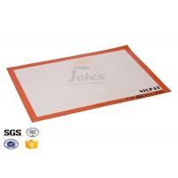China ISO9001 Silicone Non Stick Baking Mat 0.8Mm Thickeness Font Cookies on sale