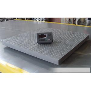China Escala de plataforma 1200×1500mm da placa do verificador 3 de 5t do assoalho toneladas de escalas de peso supplier