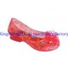 Customized Steel Footwear Moulds PVC Shoe Mold For Plastic Womens Flat Sandals