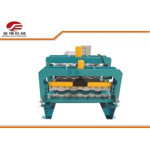 China Color Steel Metal Glazed Tile Roll Forming Machine Export To Indonesia supplier
