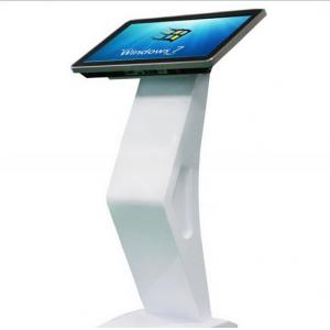 capacitive touchscreen 27" inch digital advertising retail display stand